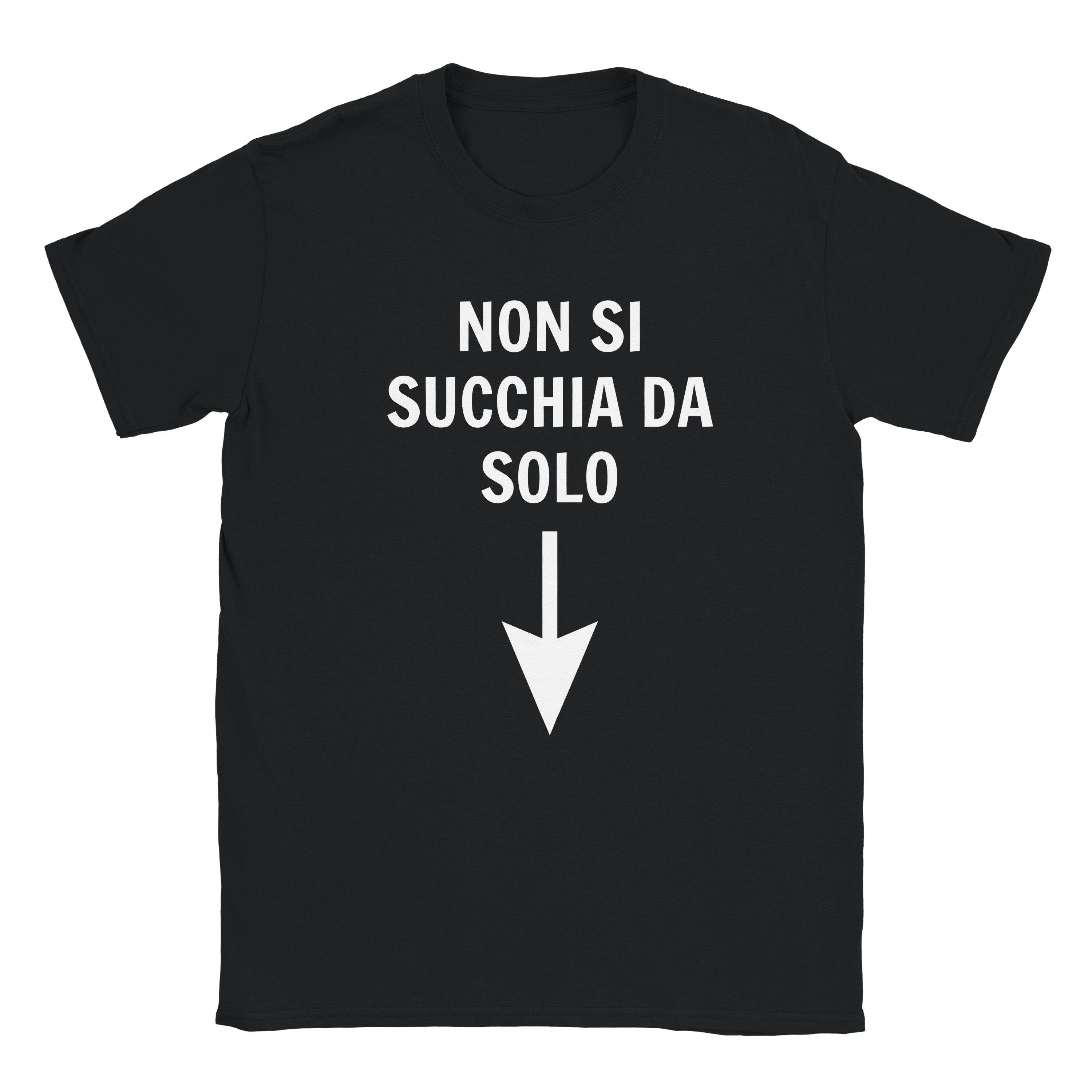 T-shirt "non si succhia da solo"