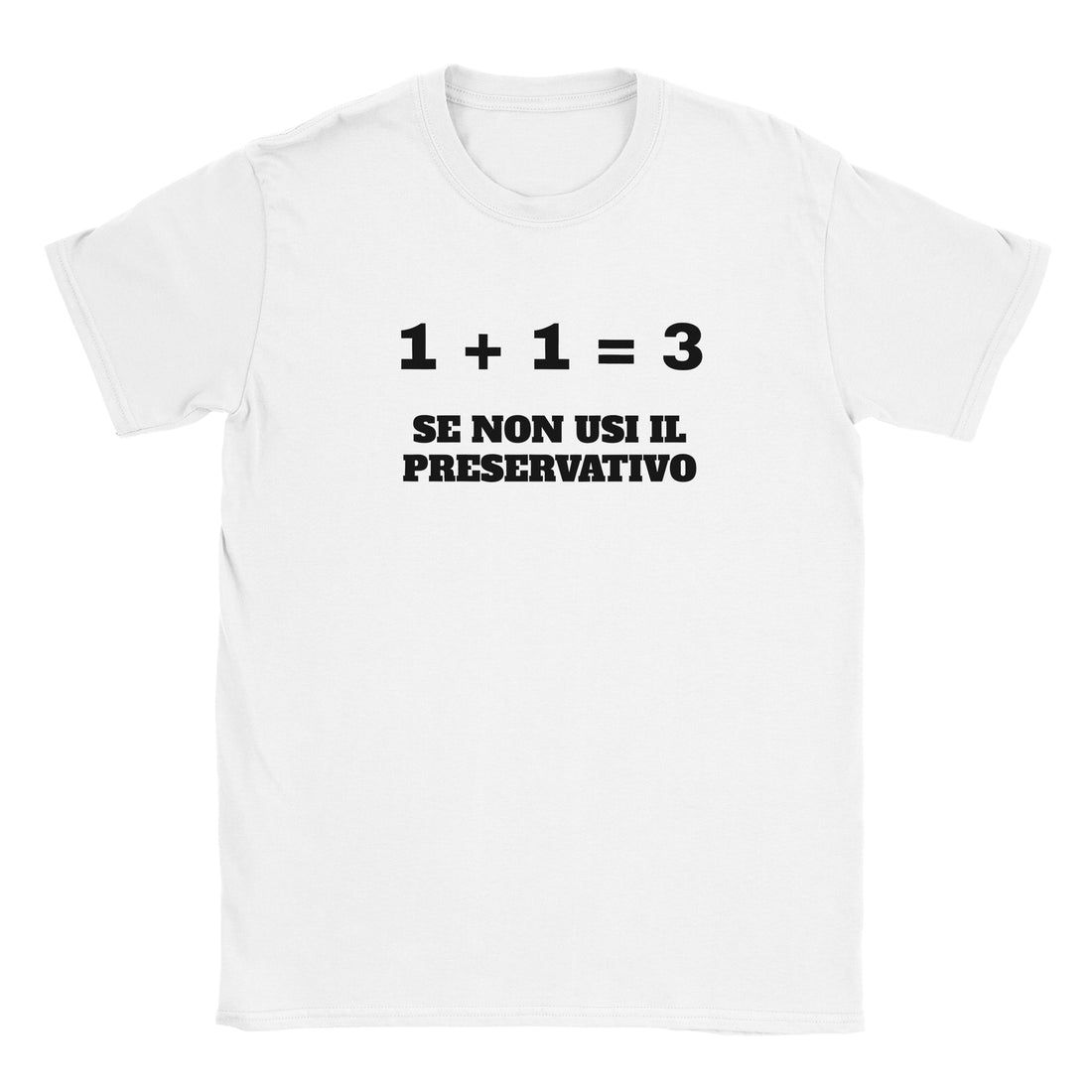 T-shirt "1+1=3"