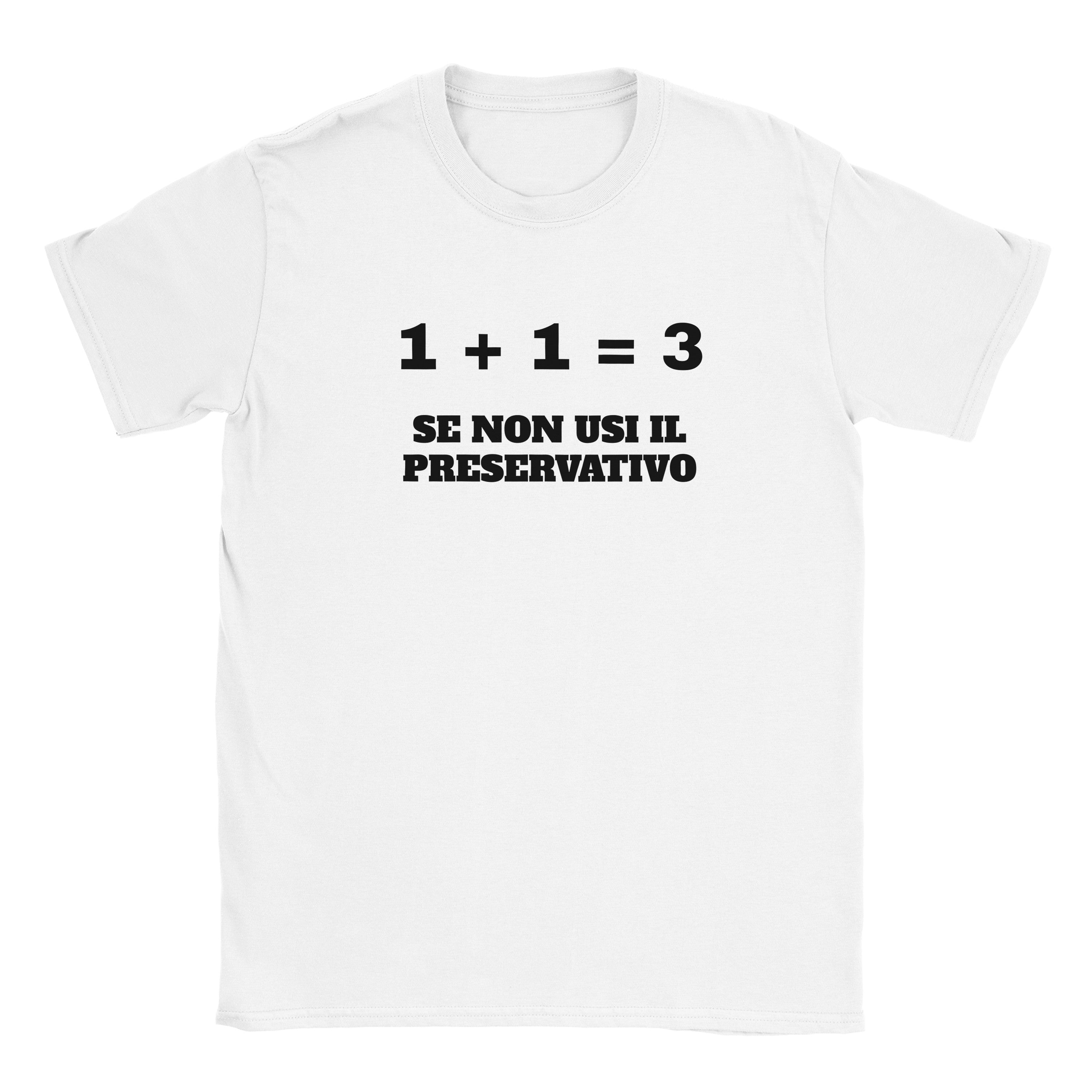 T-shirt "1+1=3"
