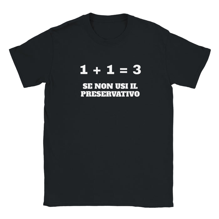 T-shirt "1+1=3"