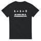 T-shirt "1+1=3"
