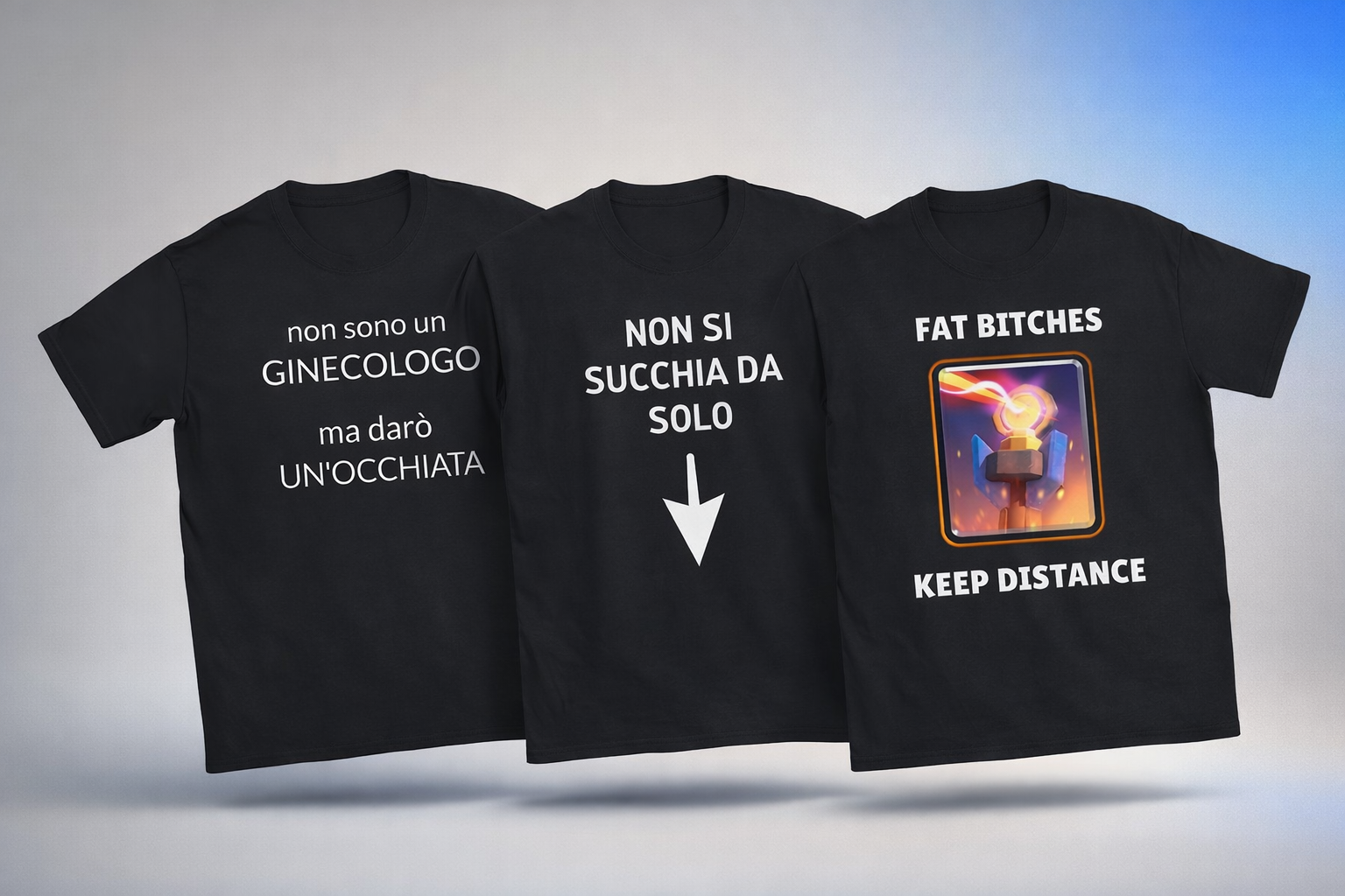 Meme diventati magliette.