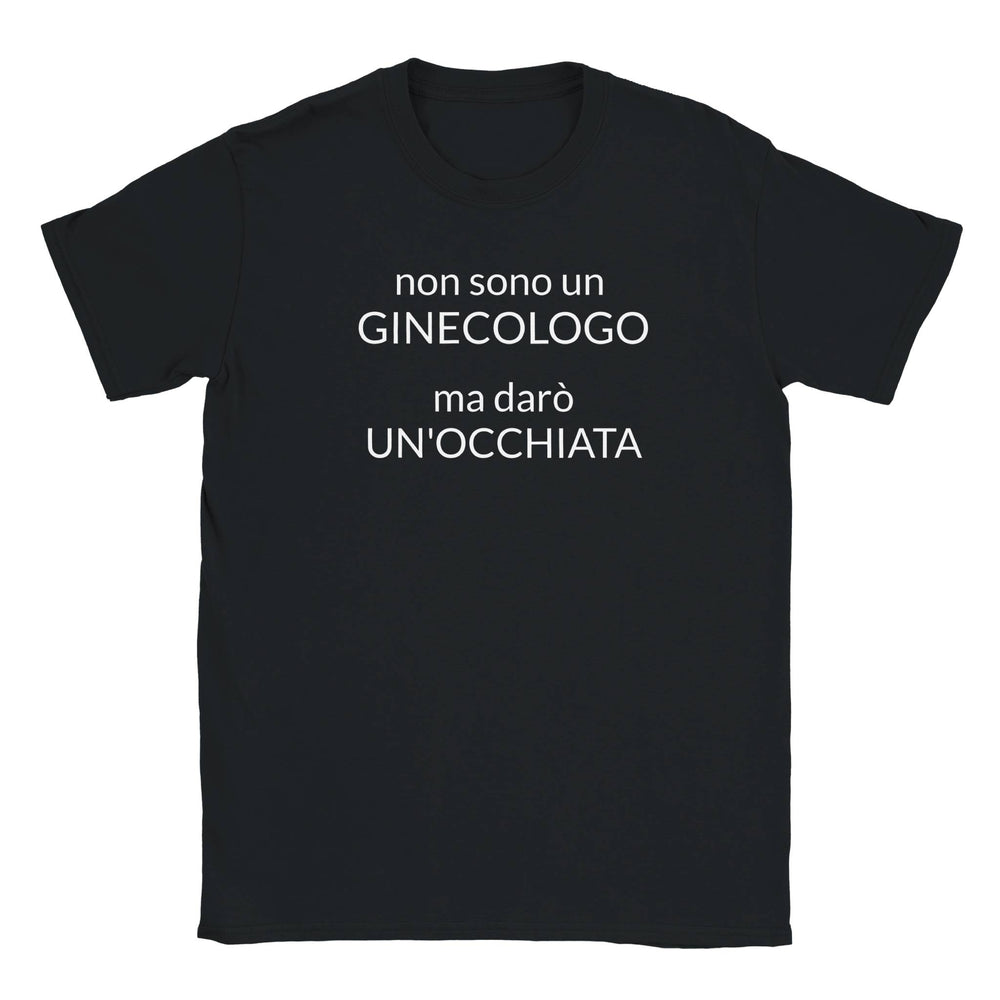 T-shirt "non sono un ginecologo"