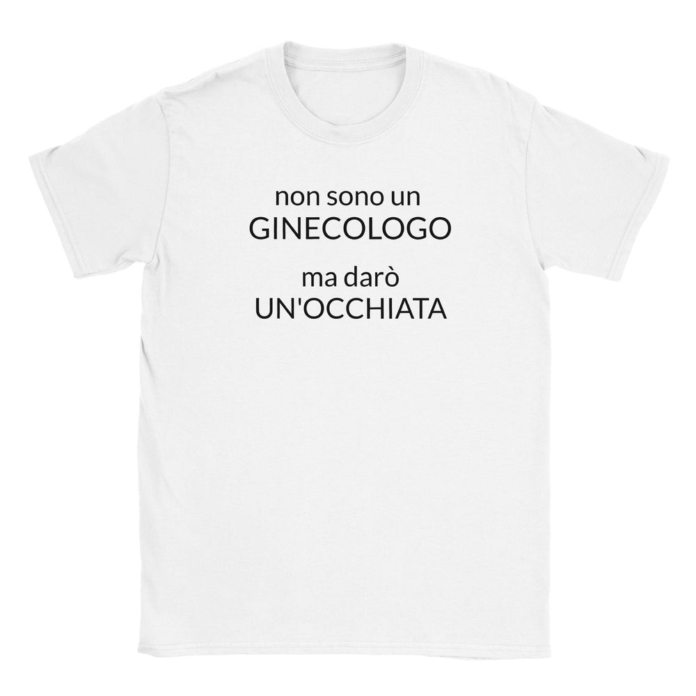T-shirt "non sono un ginecologo"