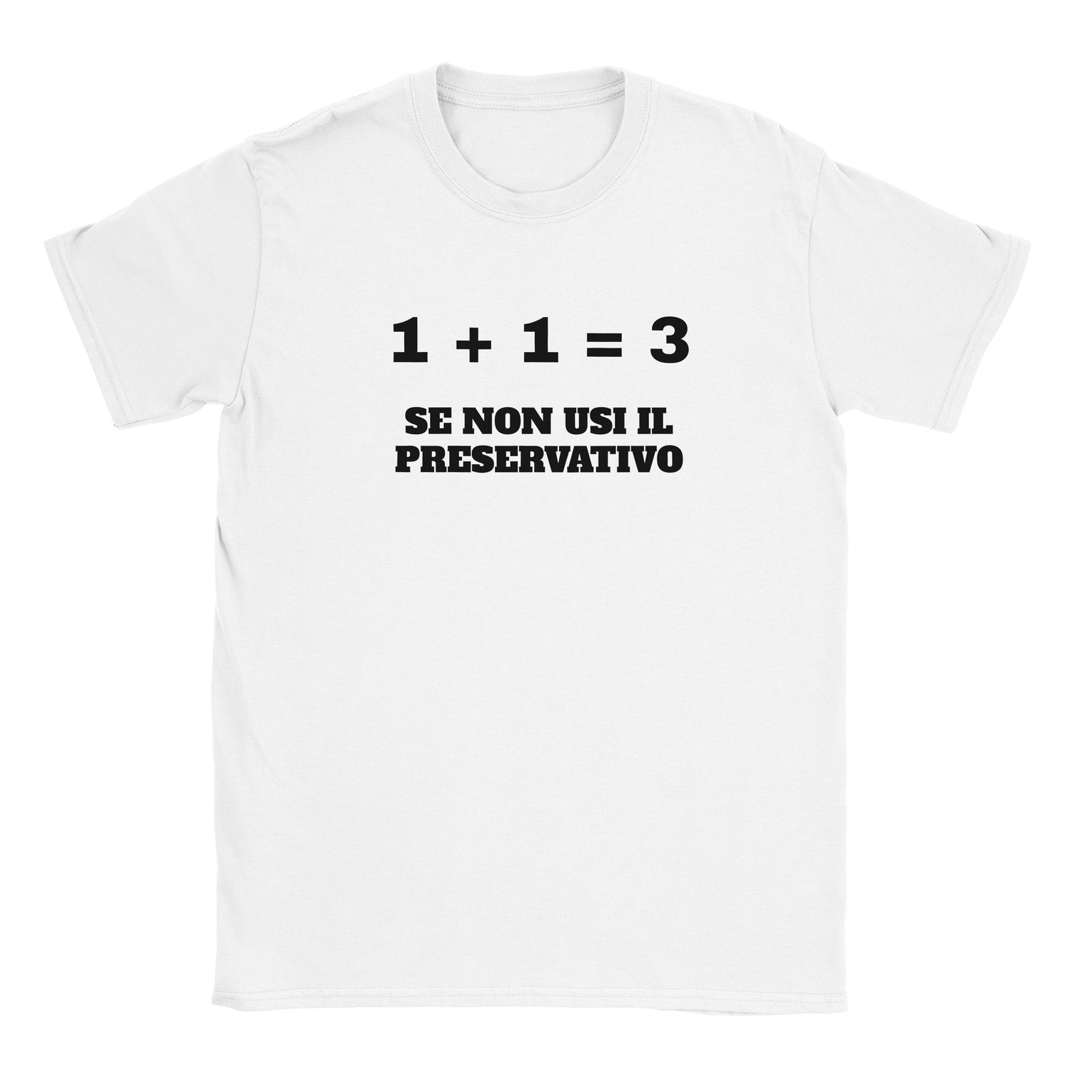 T-shirt "1+1=3"