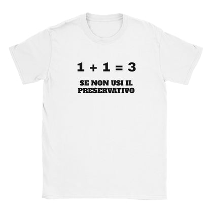 T-shirt "1+1=3"