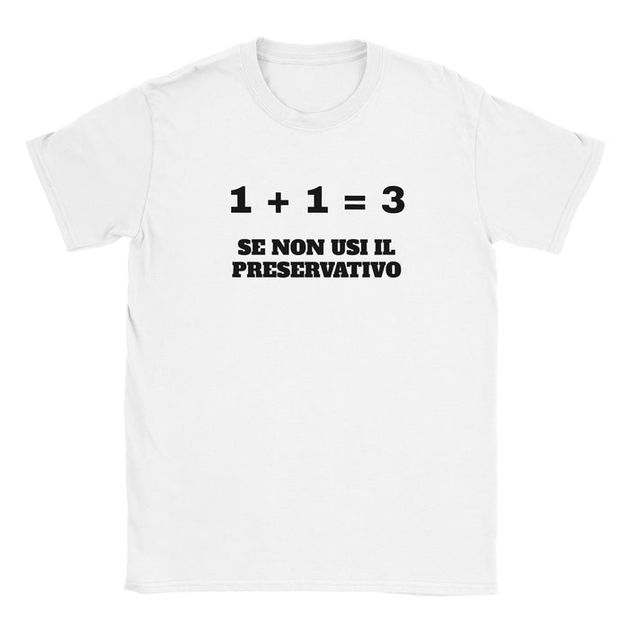 T-shirt "1+1=3"