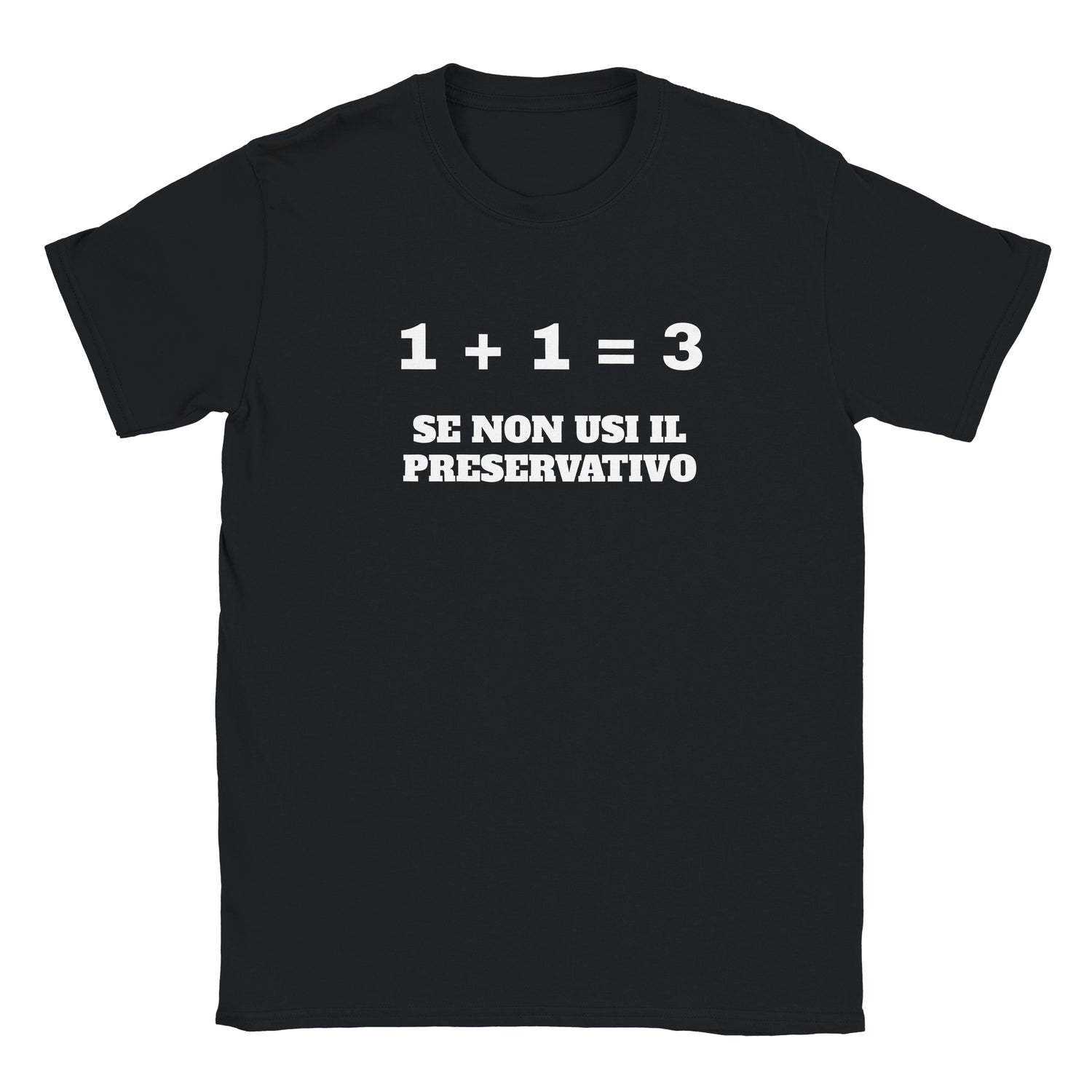 T-shirt "1+1=3"