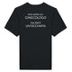 T-shirt "non sono un ginecologo" scritta posteriore