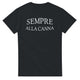 T-shirt "sempre alla canna"